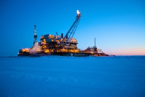 Images of the Northstar facility on the North Slope of Alaska.